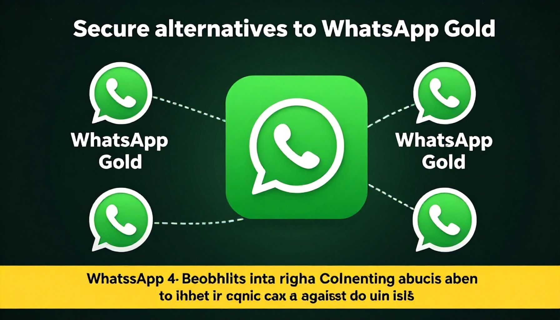 5 بدائل آمنة للواتساب الذهبي تجنباً لسرقة البيانات