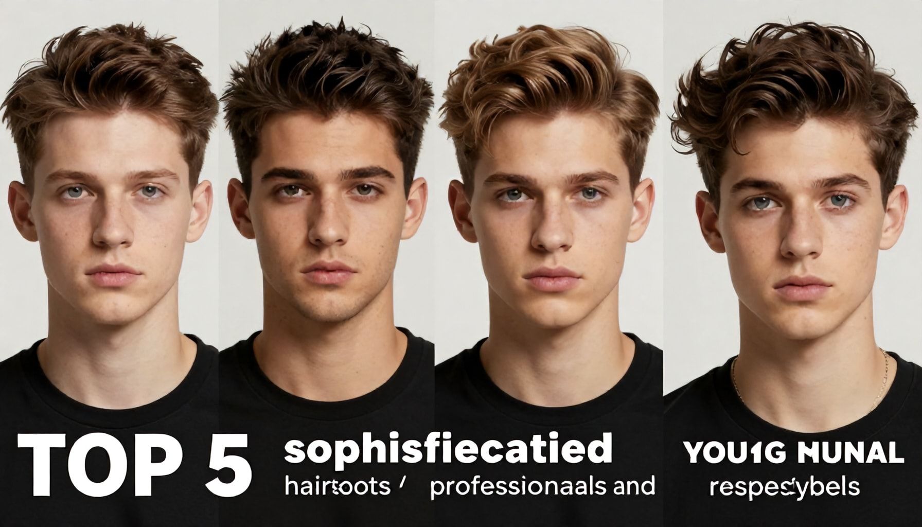 أبرز 5 قصات شعر محترمة للمحترفين والشباب