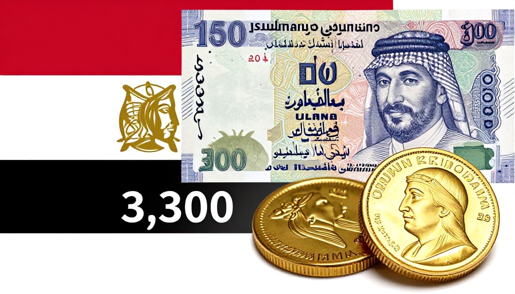 أبرز الأرقام في ارتفاع سعر الجنيه إلى 3300 ريال