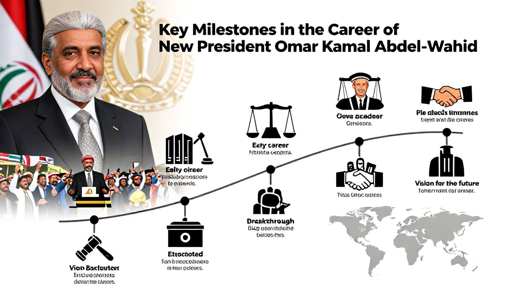 أبرز المحطات في مسيرة الرئيس الجديد
