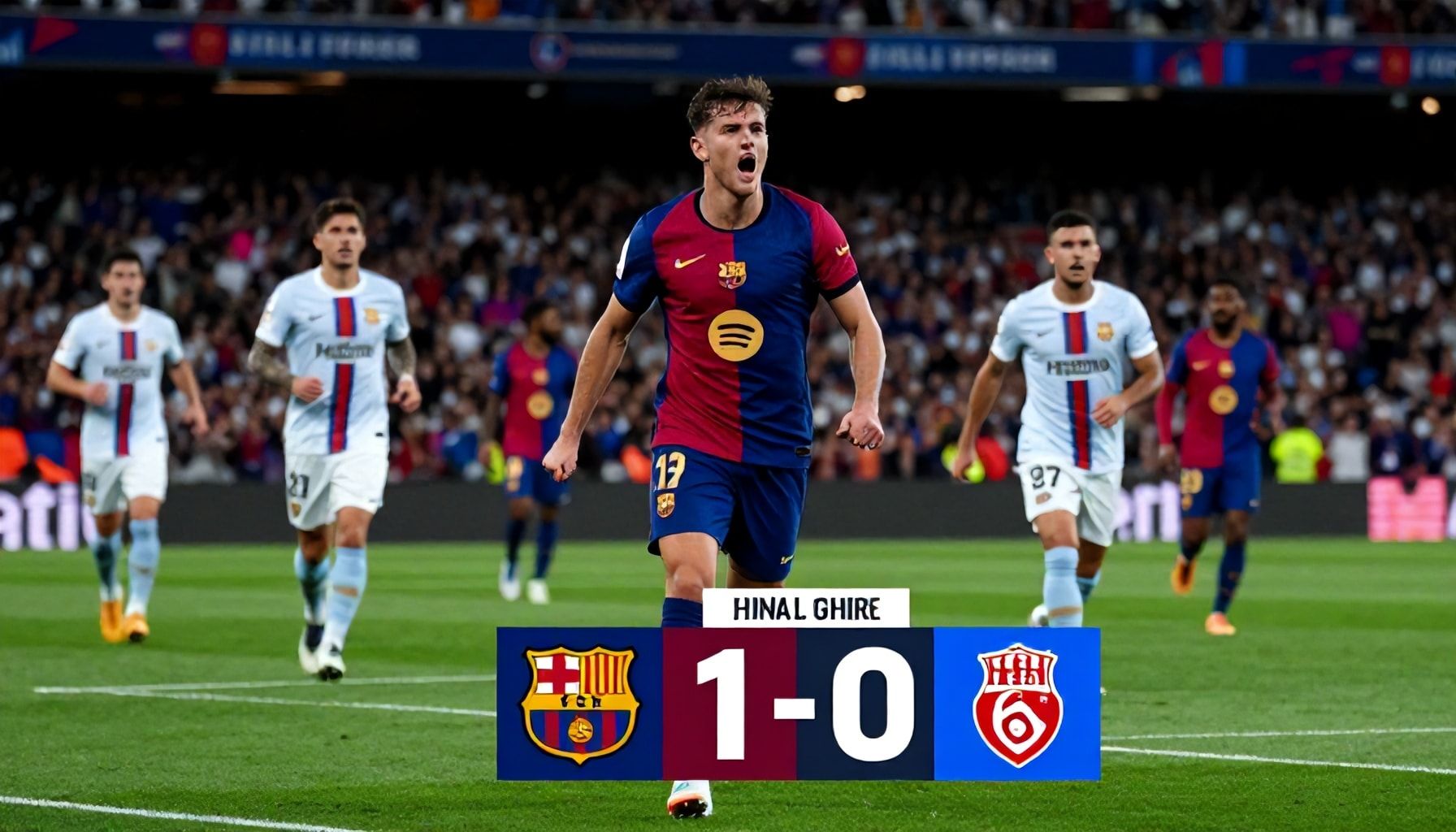 أبرز لحظات مباراة برشلونة وجيران في كامب نو