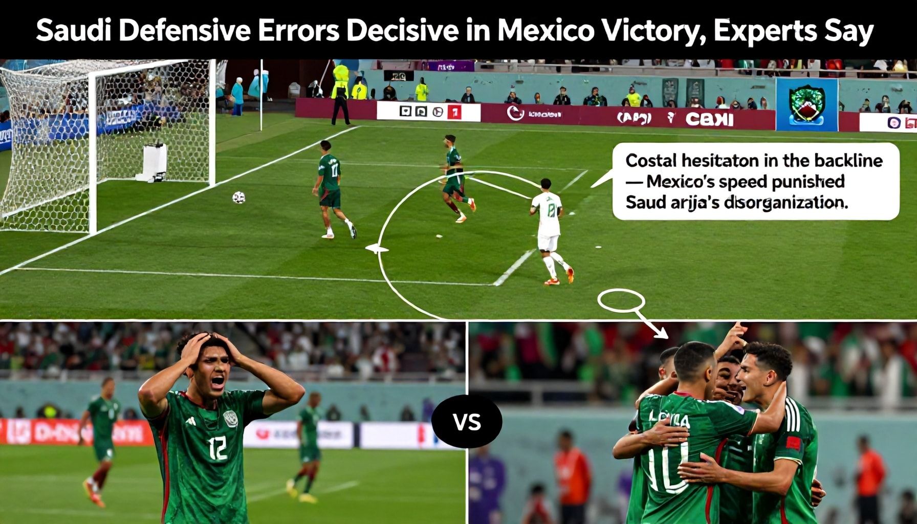 أخطاء دفاعية سعودية حسمت النتيجة وفق الخبراء