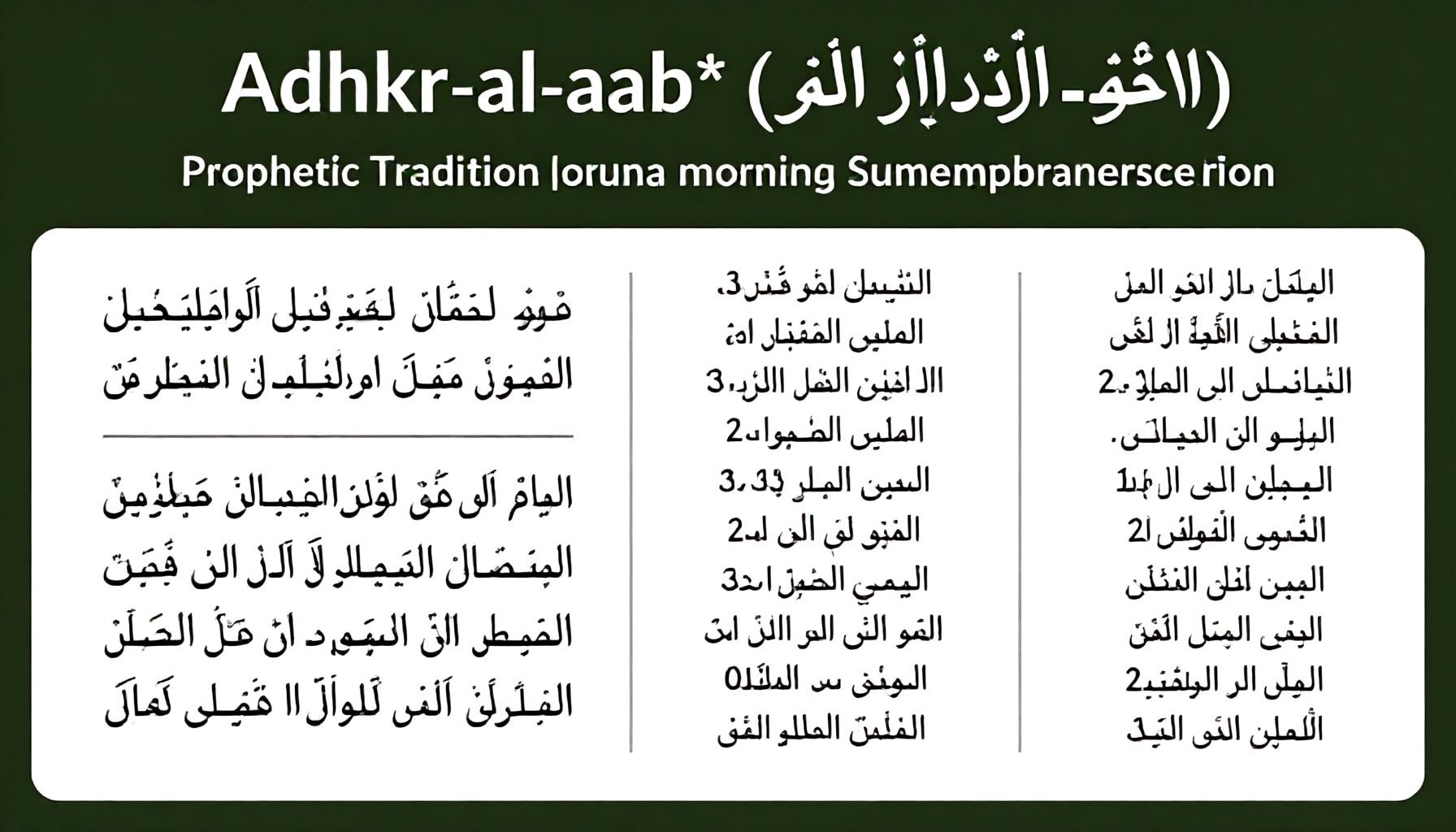 أذكار الصباح في السنة النبوية وأهميتها في حياة المسلم