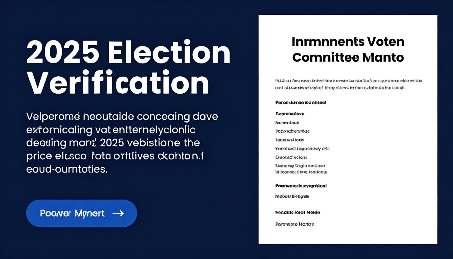 أسباب أهمية التحقق المبكر من بيانات الناخبين
