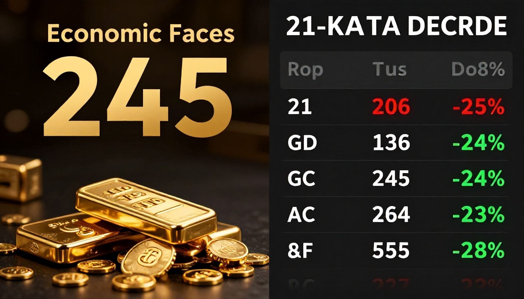 أسباب ارتفاع الذهب إلى 245 ريالًا وفق خبراء الاقتصاد