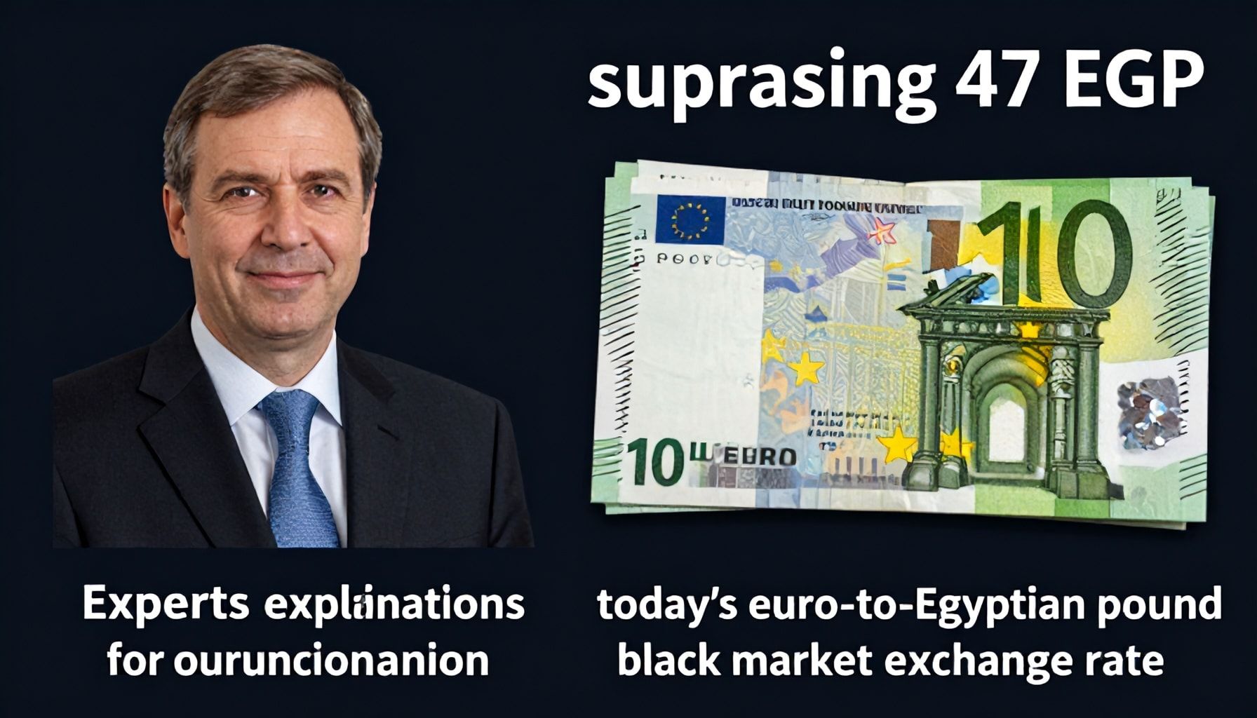 أسباب ارتفاع اليورو عن 47 جنيها حسب الخبراء