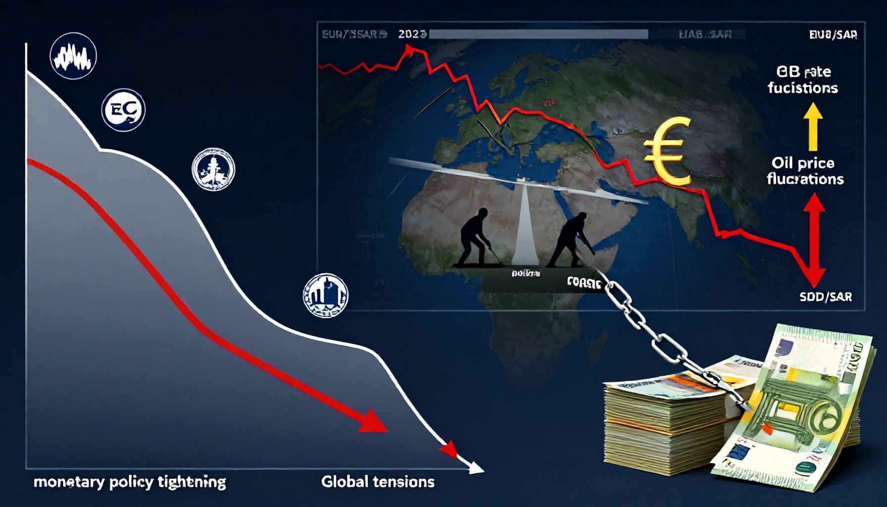 أسباب الانخفاض بين السياسة النقدية والتوترات العالمية