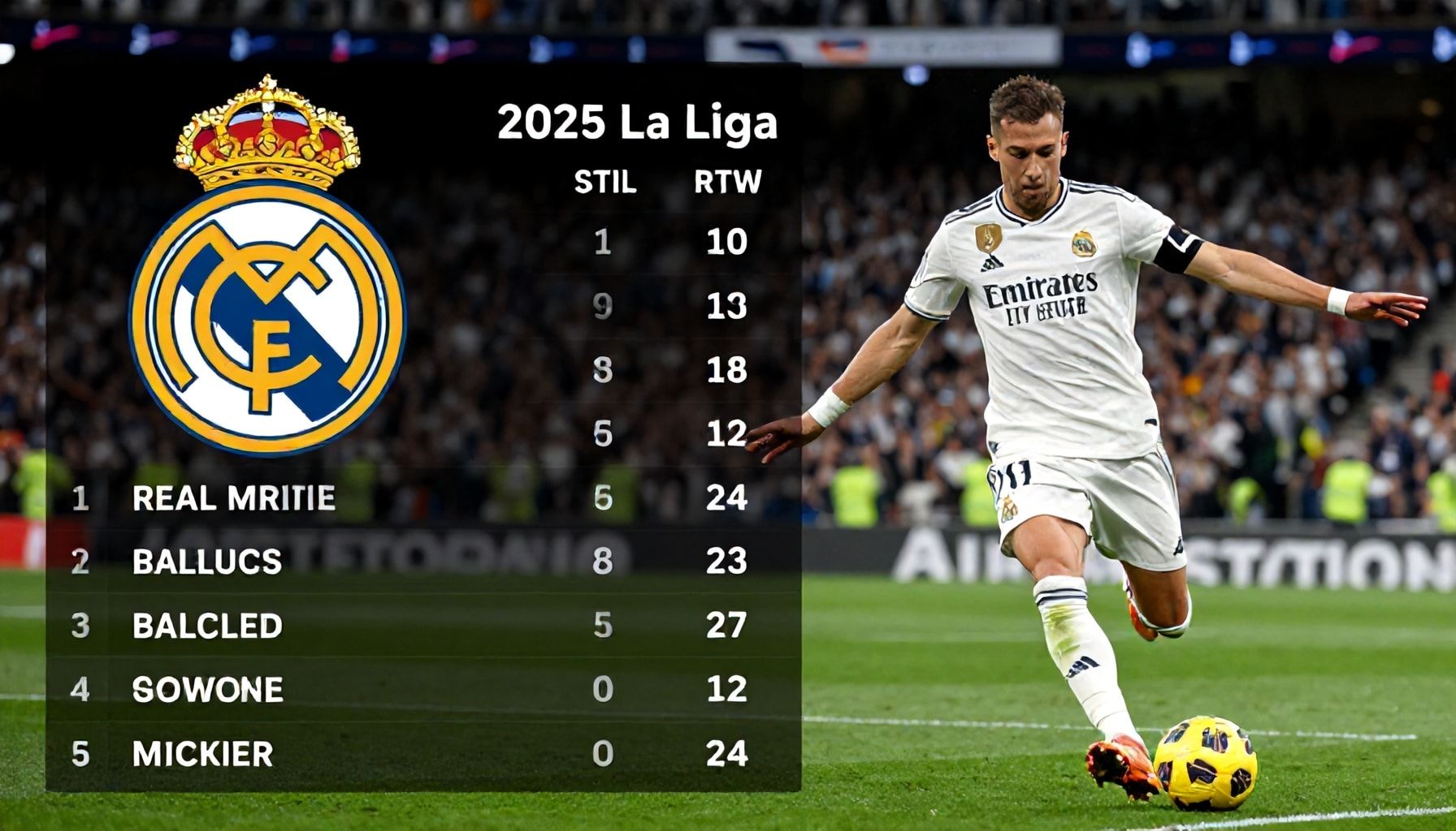 أسباب تفوق ريال مدريد وفق إحصائيات الموسم الحالي