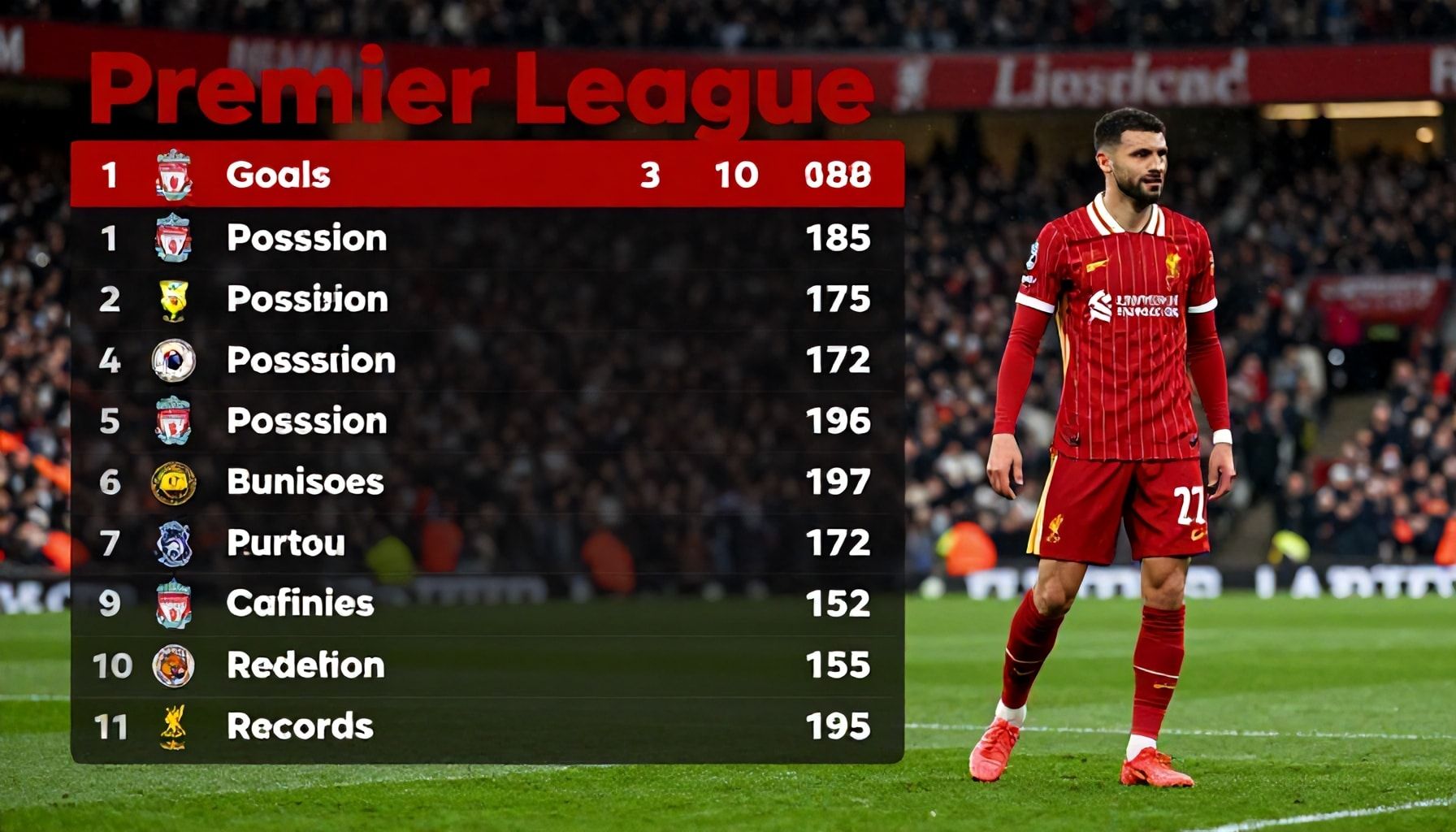 أسباب تفوق ليفربول وفق إحصائيات الموسم الحالي