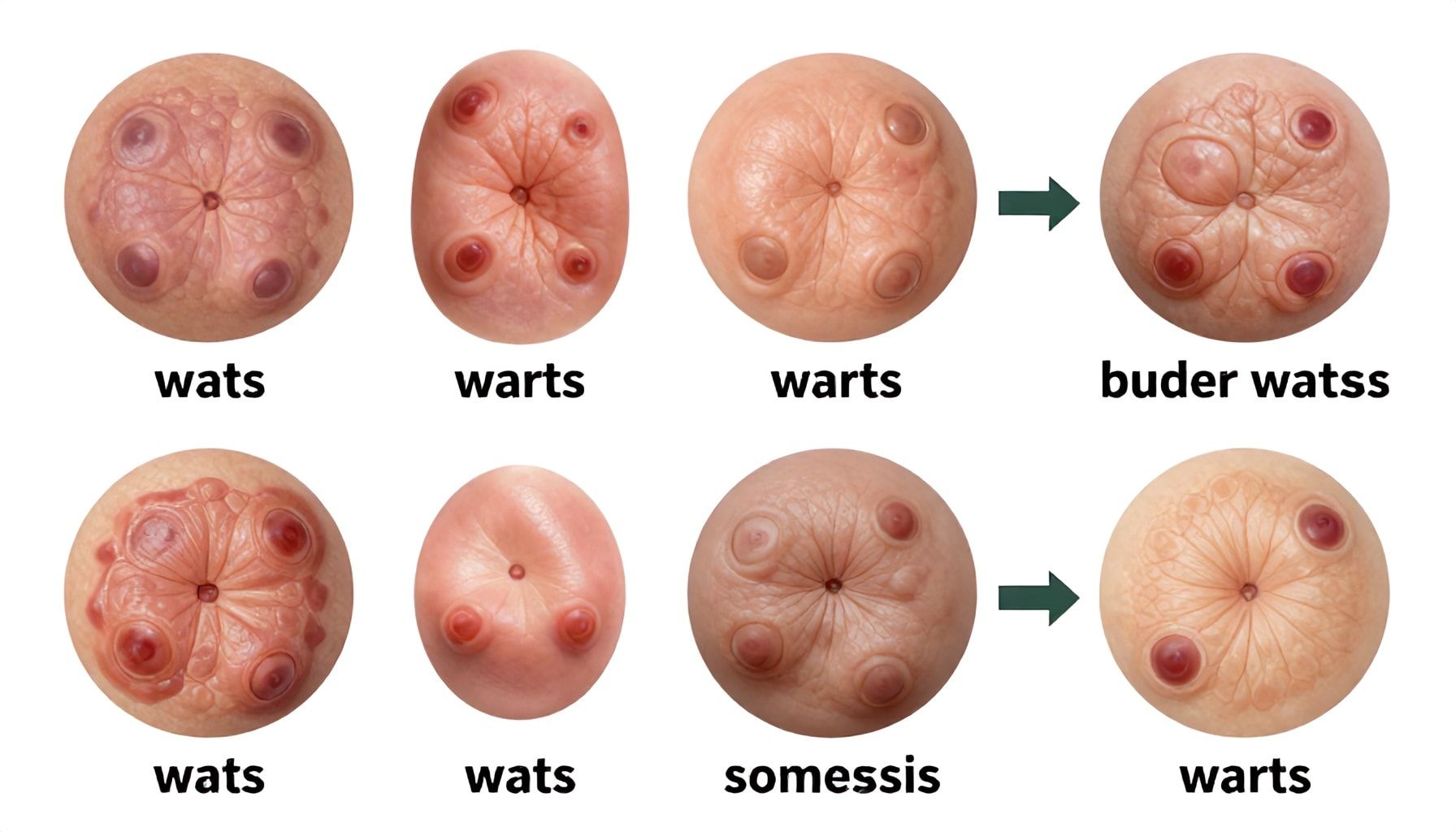 أشكال الثالول الستة وصور توضيحية لكل نوع