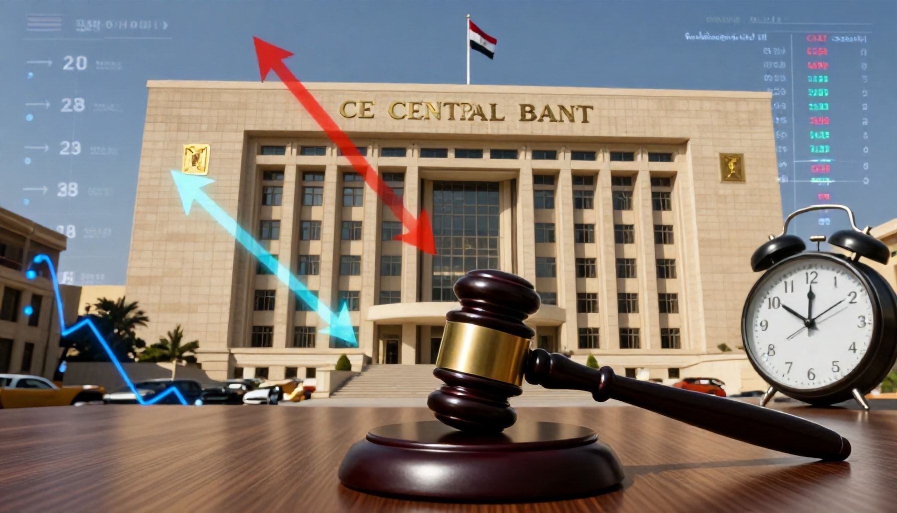 البنك المركزي المصري يعلن قرارات جديدة بشأن سعر الفائدة في اجتماع اليوم