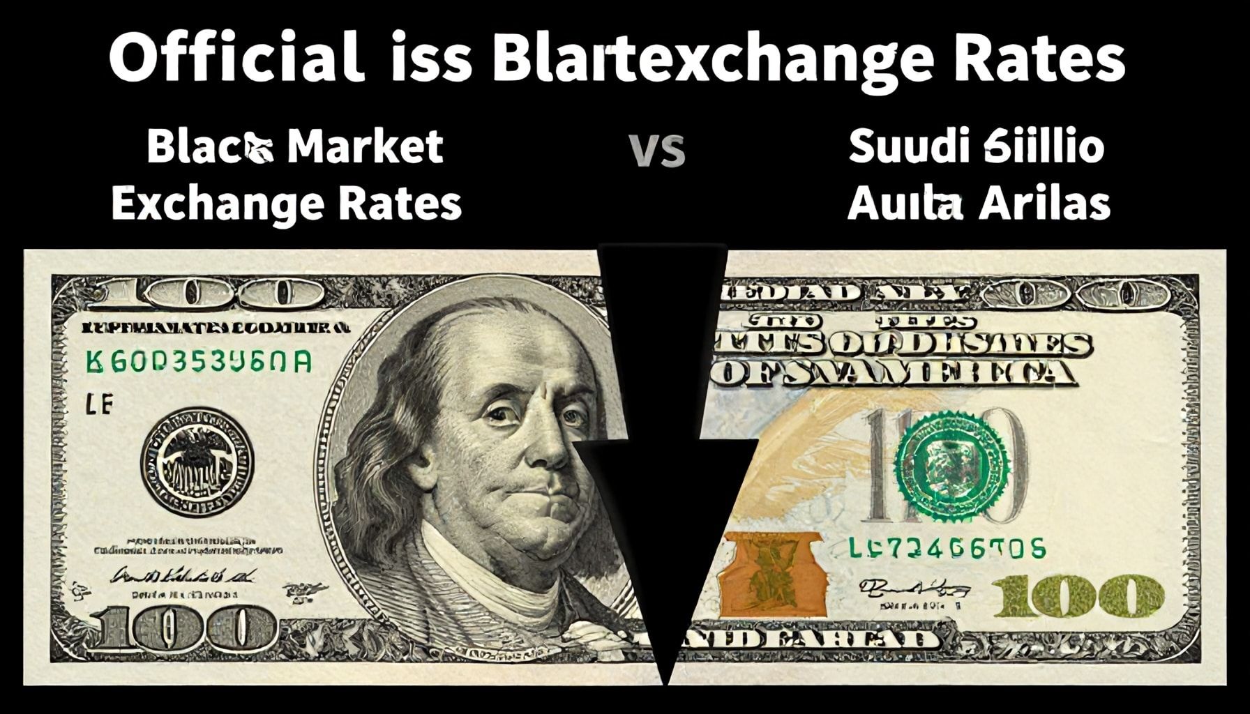 ارتباط سعر الدولار بالسوق الرسمية والسوداء في السعودية