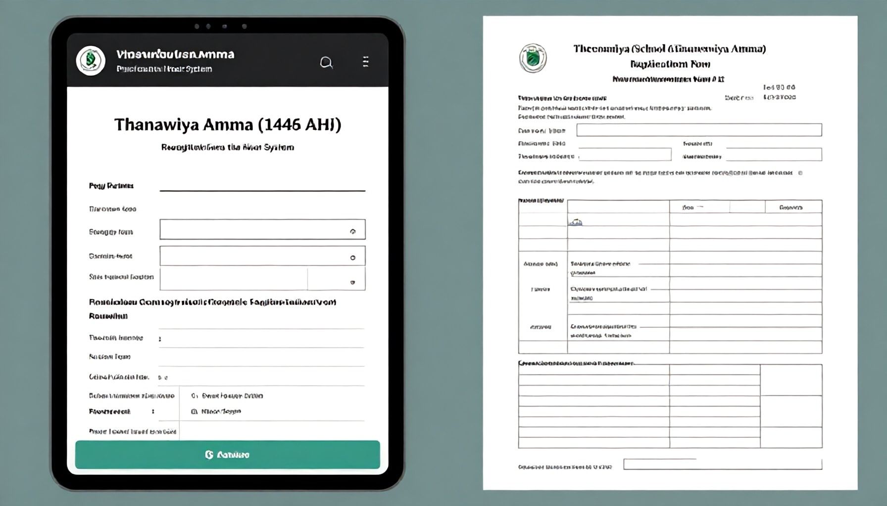 استمارة الثانوية العامة 1446 عبر نظام نور