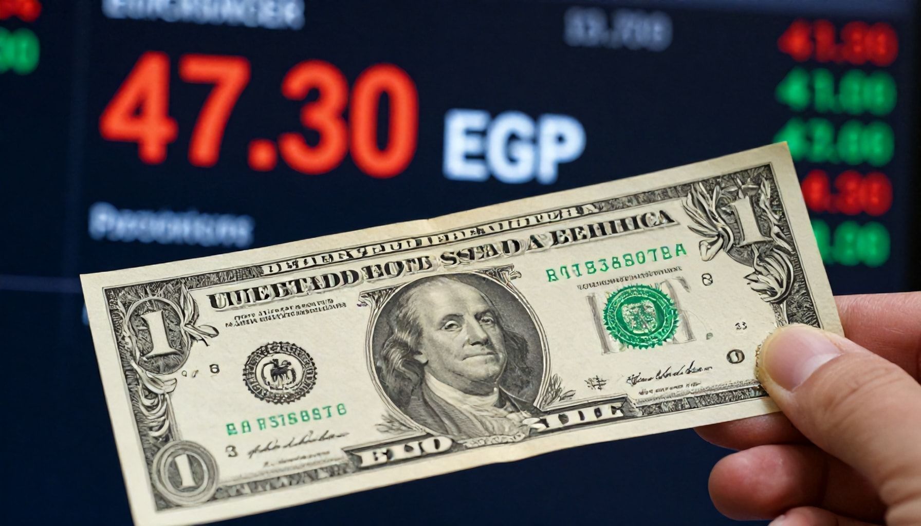 الدولار يسجل 47.30 جنيها في مصر مع تراجع الطلب على العملات الأجنبية