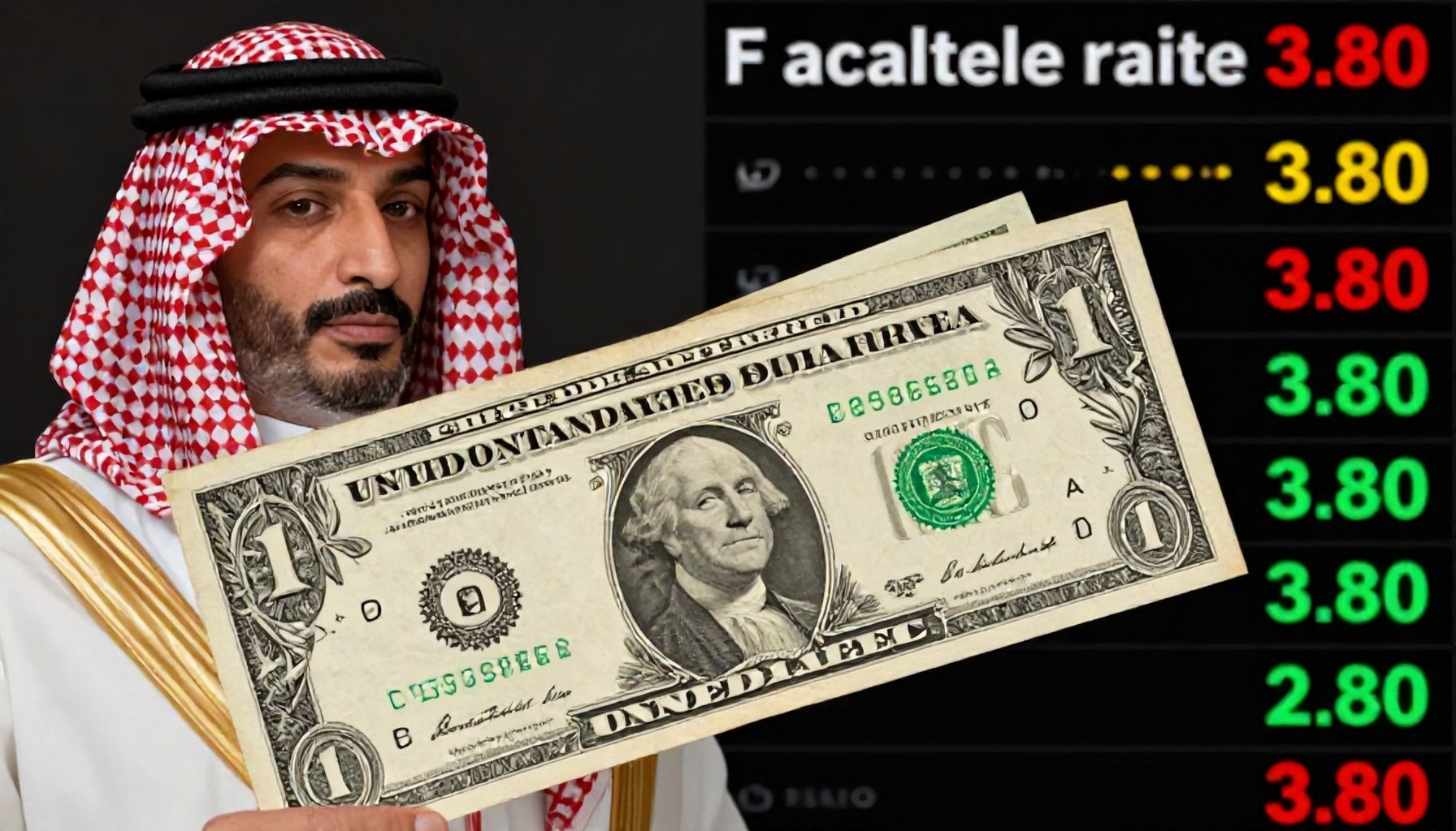 سعر الدولار في السوق الموازية يرتفع إلى 3.80 ريال في السعودية اليوم