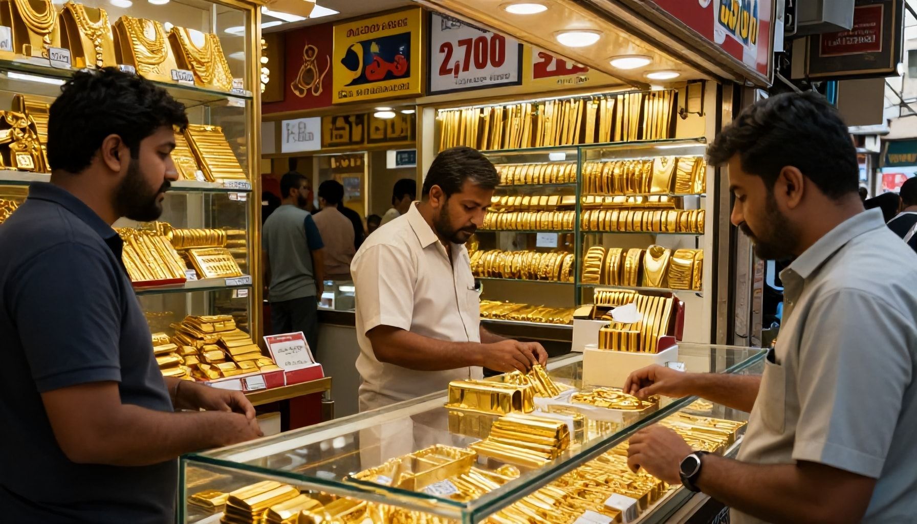 أسعار الذهب في مصر تسجل 2700 جنيه للعيار 21 اليوم