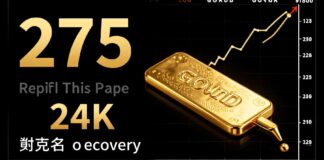 ذهب يفتح عند 275 ريالاً للعيار 24 مع تراجع طفيف في تعافي الأسعار صباح الأربعاء