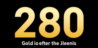 الذهب يستقر عند 280 ريالًا للجرام اليوم السابع على التوالي