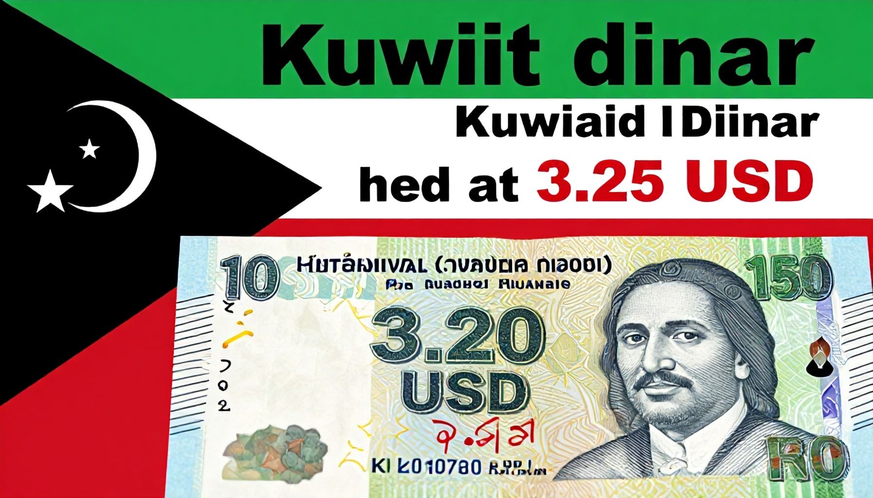 الدينار الكويتي يتصدر العملات العالمية بقيمة 3.25 دولار لكل دينار