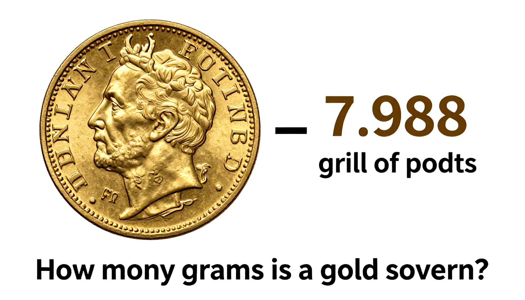 الجنيه الذهبية تساوي 7.988 جرامات من الذهب الخالص حسب المعايير الدولية