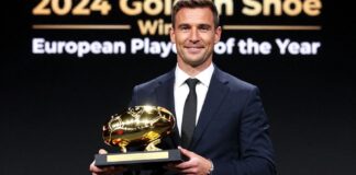 حامل الحذاء الذهبي 2024 يتوج بلاعب العام في أوروبا للمرة الثانية