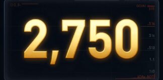 الذهب يصل إلى 2750 ريالاً للأوقية في تعاملات اليوم