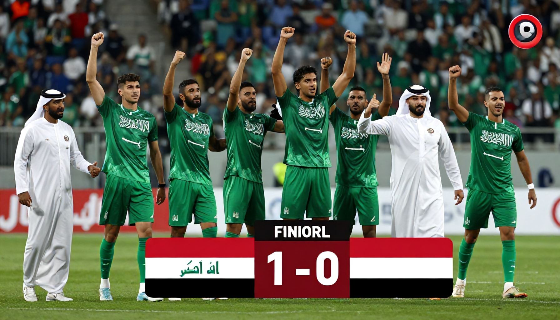 السعودية تحسم المنافسة بفوز تاريخي على العراق