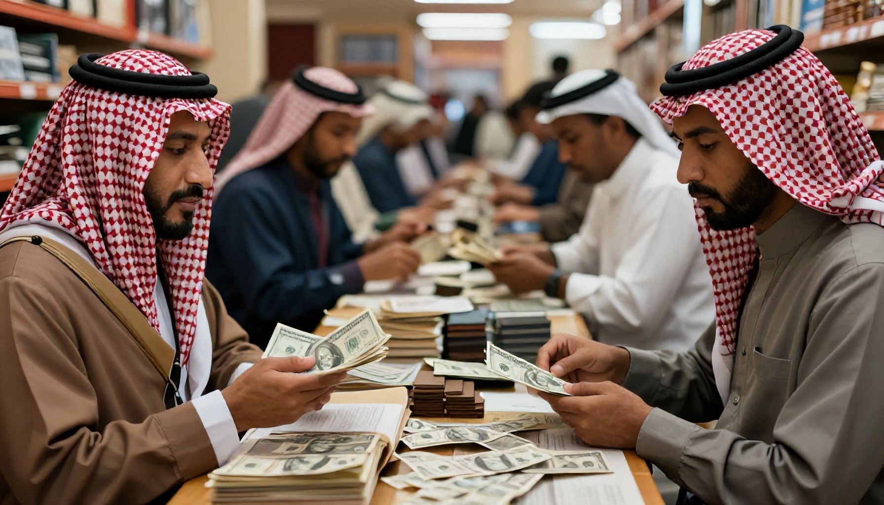السوق الموازية للدولار في السعودية وأسباب لجوء المتداولين إليها