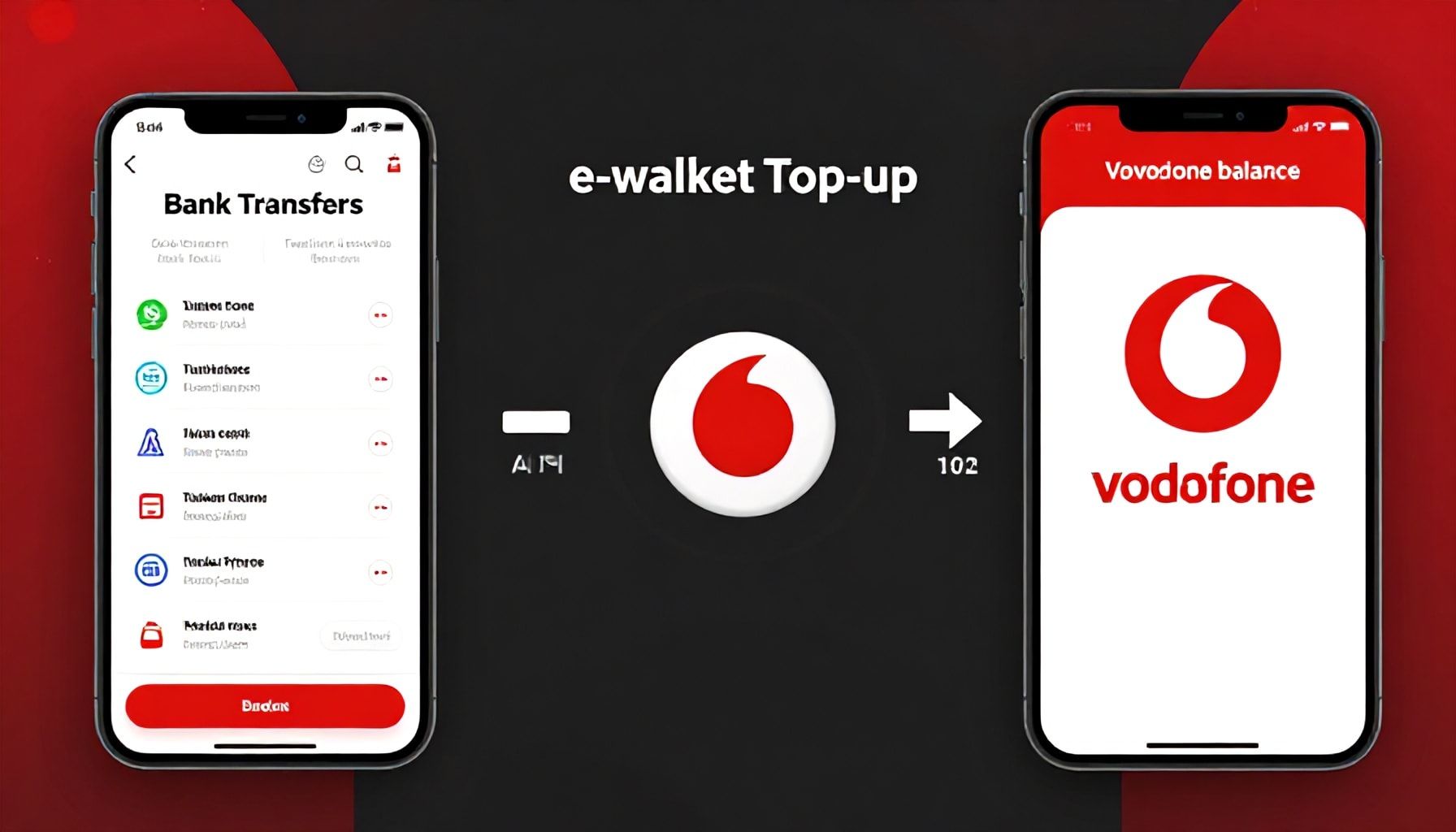 الفرق بين التحويل البنكي وشحن المحفظة الإلكترونية