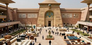 المتحف المصري الكبير يستقبل 15 ألف قطعة أثرية قبل افتتاحه النهائي عام 2024