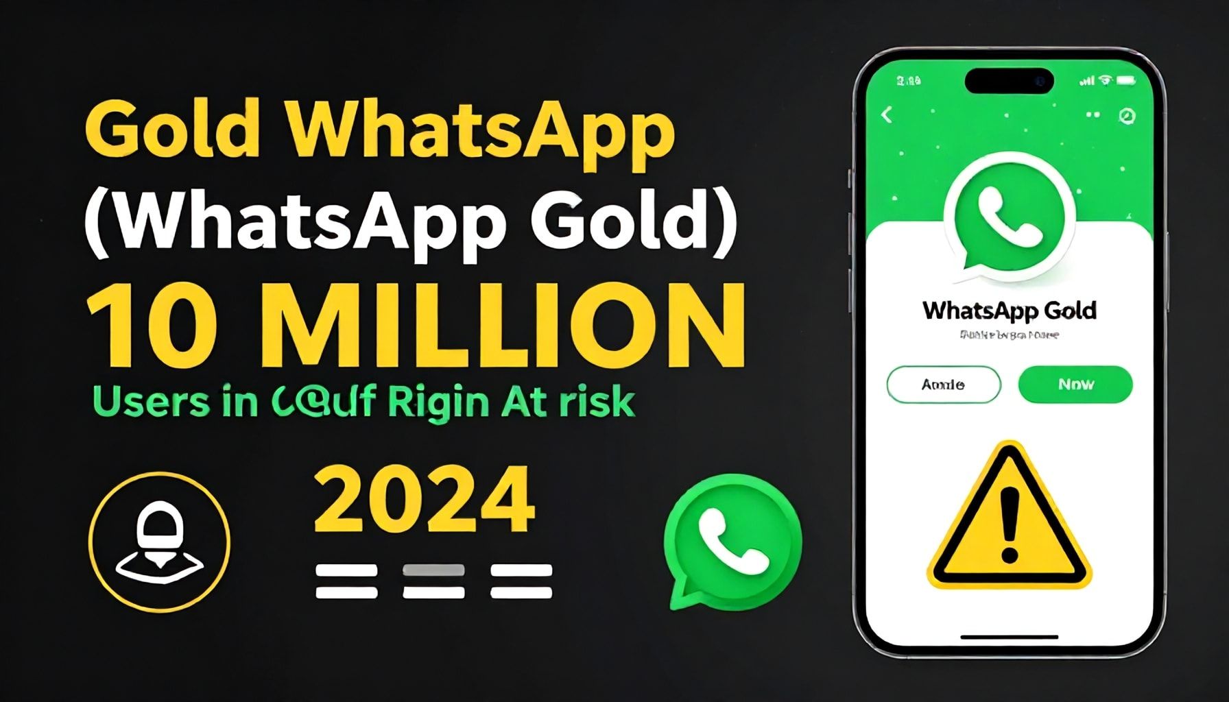 واتساب الذهبي يهدد بيانات 10 ملايين مستخدم في الخليج خلال 2024