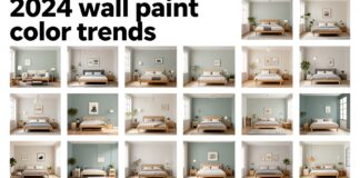 ألوان دهانات الحوائط 2024: 15 فكرة مع صور واقعية لغرف المنزل