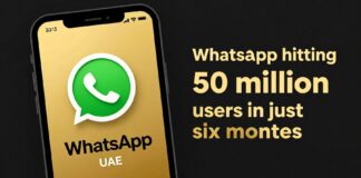 وتساب الذهبي يحصد 50 مليون مستخدم في 6 أشهر بعد حظره الرسمي في الإمارات