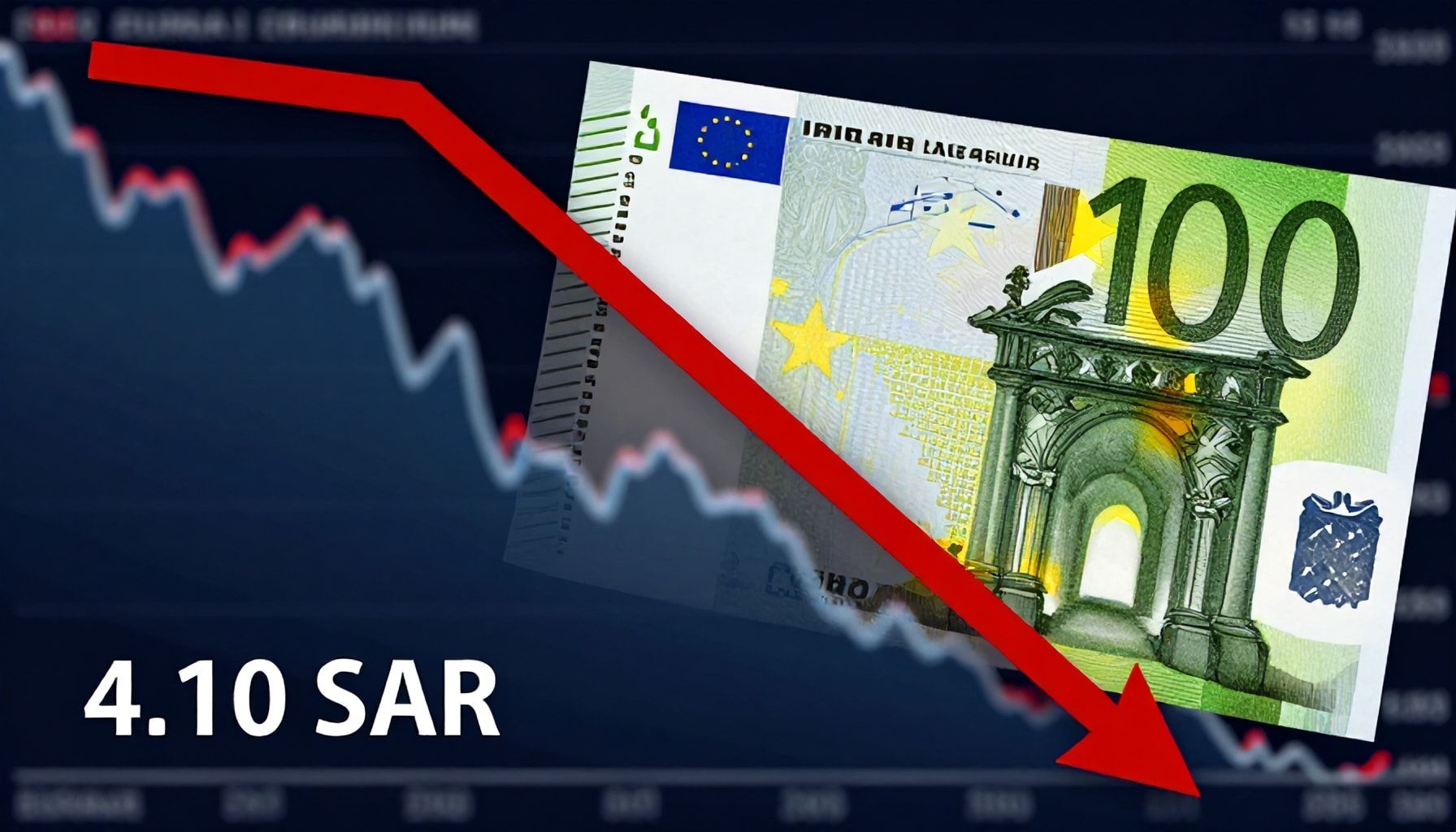 اليورو ينخفض إلى أدنى مستوى في 6 أشهر أمام الريال السعودي عند 4.10