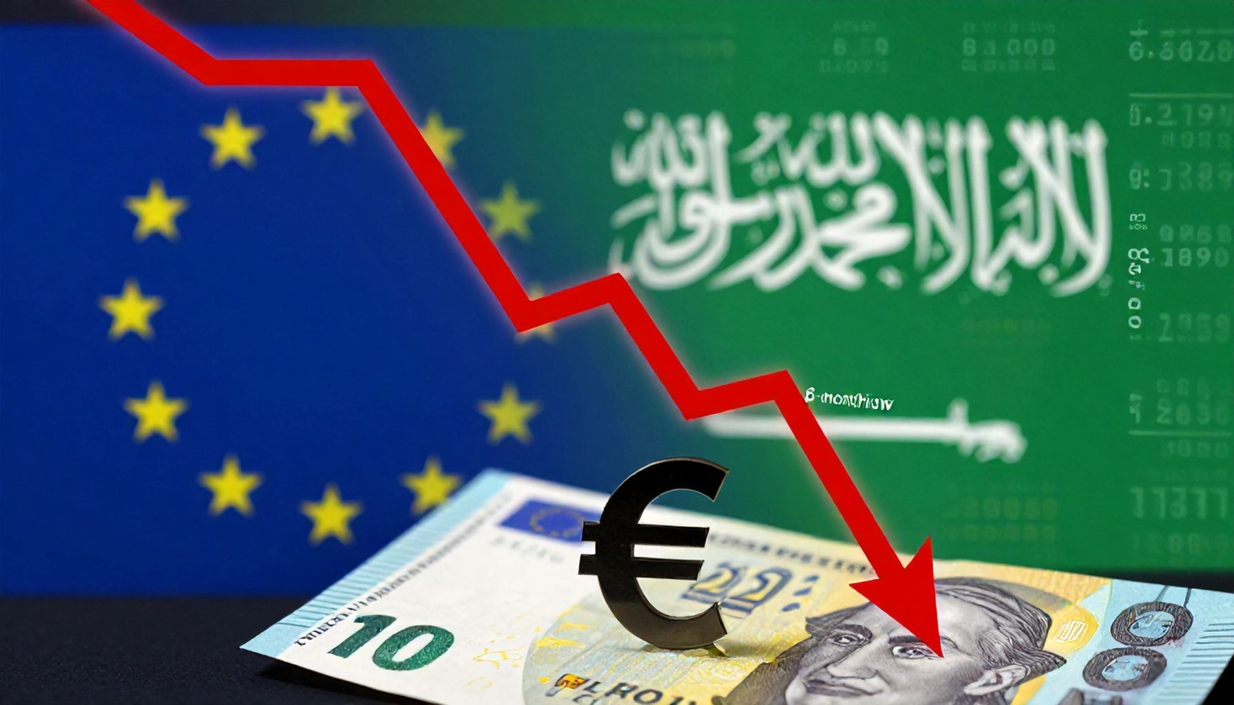 اليورو ينخفض إلى أدنى مستوى في 6 أشهر أمام الريال السعودي