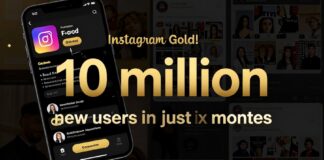 انستقرام الذهبي يجذب 10 ملايين مستخدم جديد خلال 6 أشهر