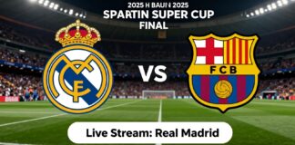ريال مدريد يواجه برشلونة في نهائي السوبر الإسباني 2025 بمباشرة حصرية