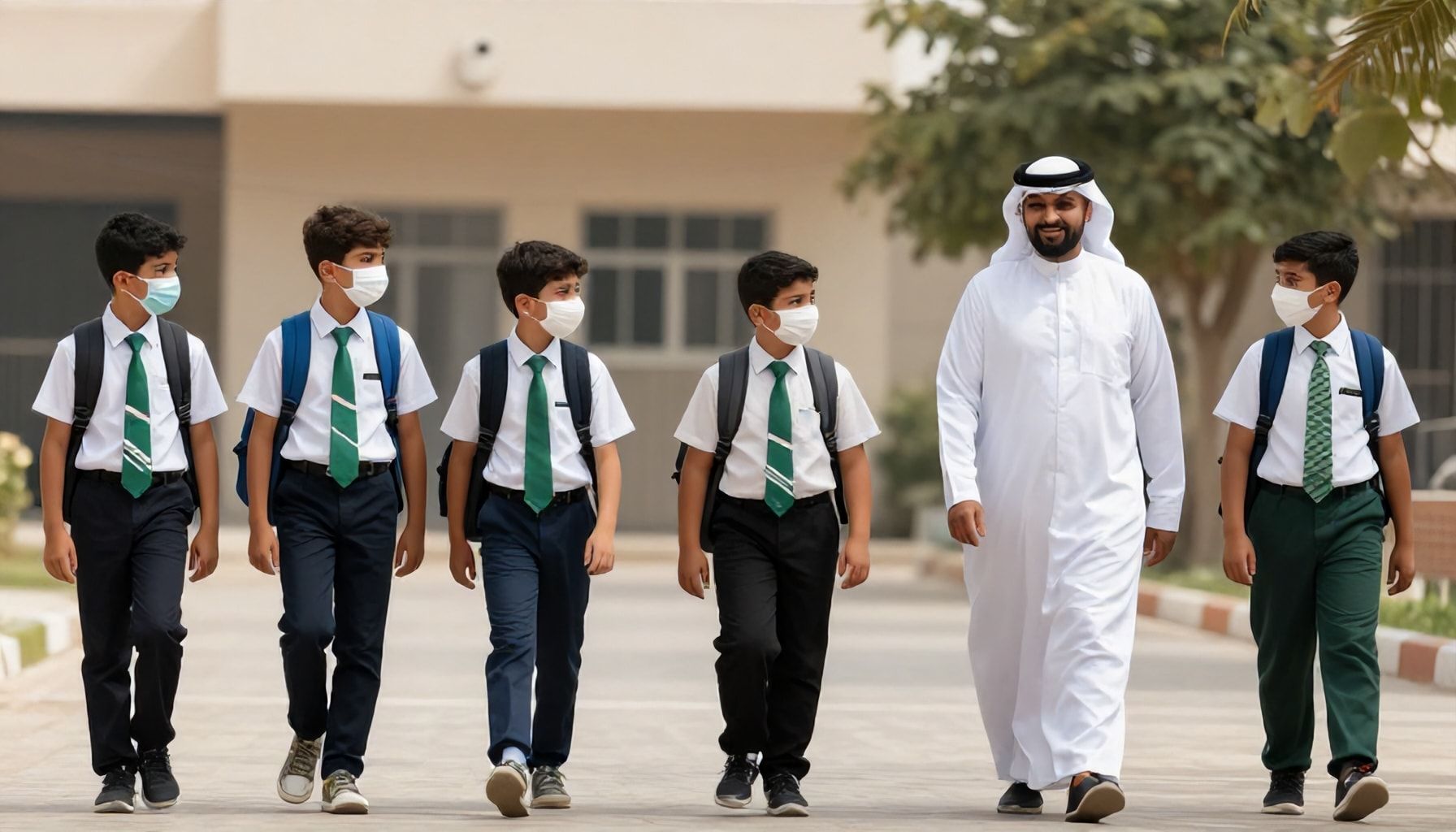 الطلاب يعودون إلى المدارس اليوم مع بدء الفصل الدراسي الثاني في الإمارات والسعودية