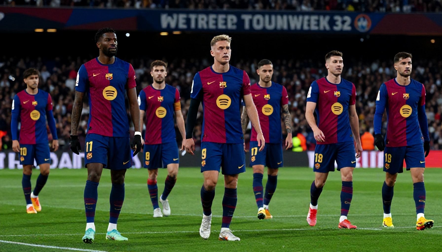 برشلونة في سباق اللقب والدوري الإسباني عند الجولة 32