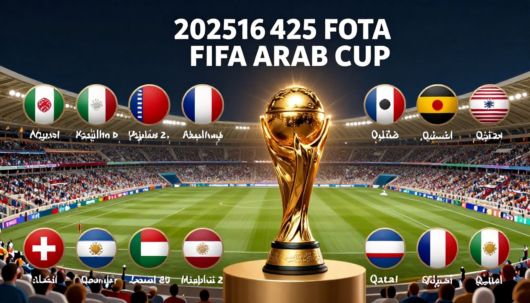 كأس العرب 2025: 16 منتخبًا يتنافسون على اللقب في قطر للمرة الثانية