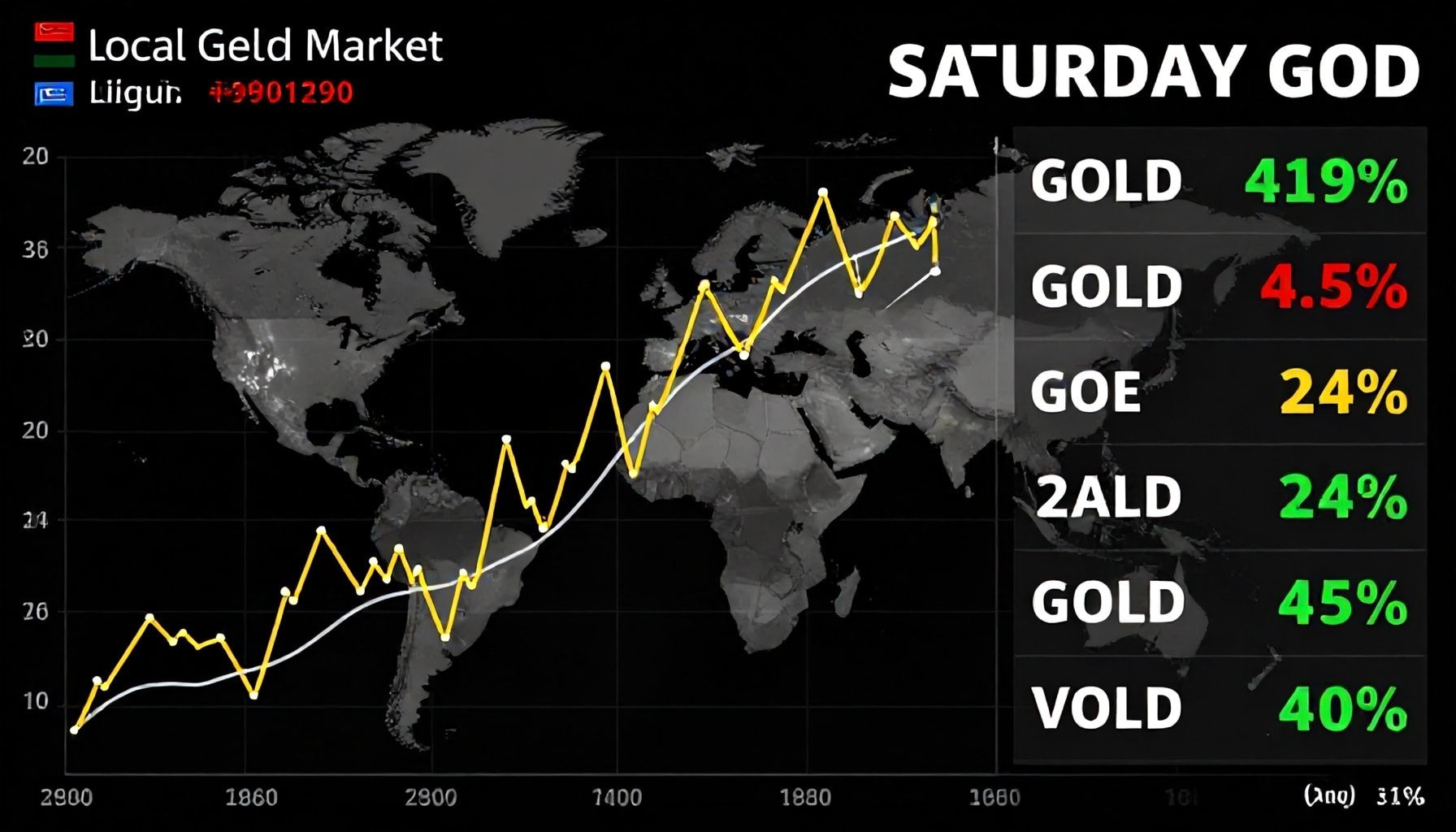 تأثير التغيرات العالمية على سوق الذهب المحلي