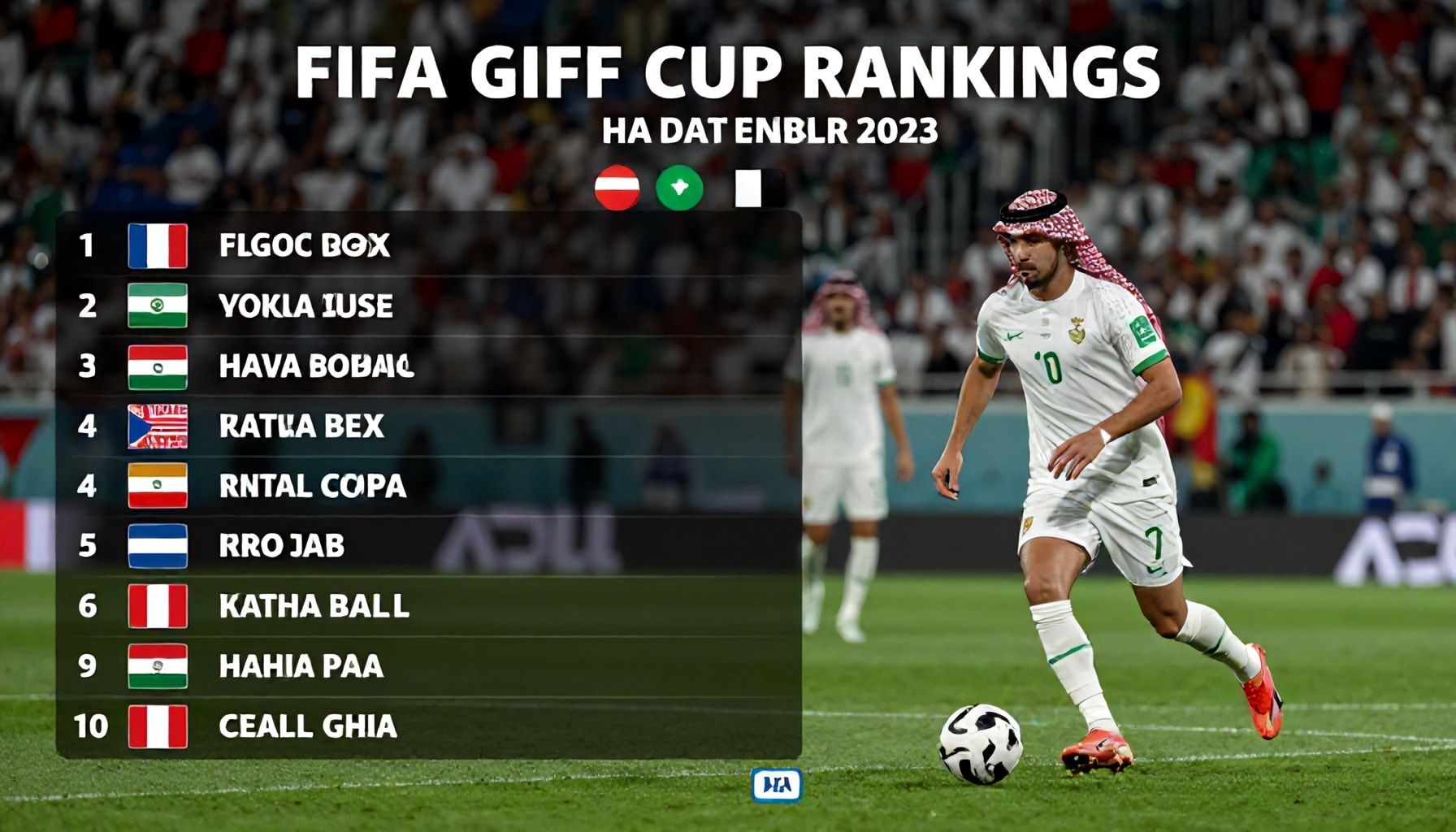 تأثير اللقب الثالث على ترتيب المنتخبات الخليجية عالميًا