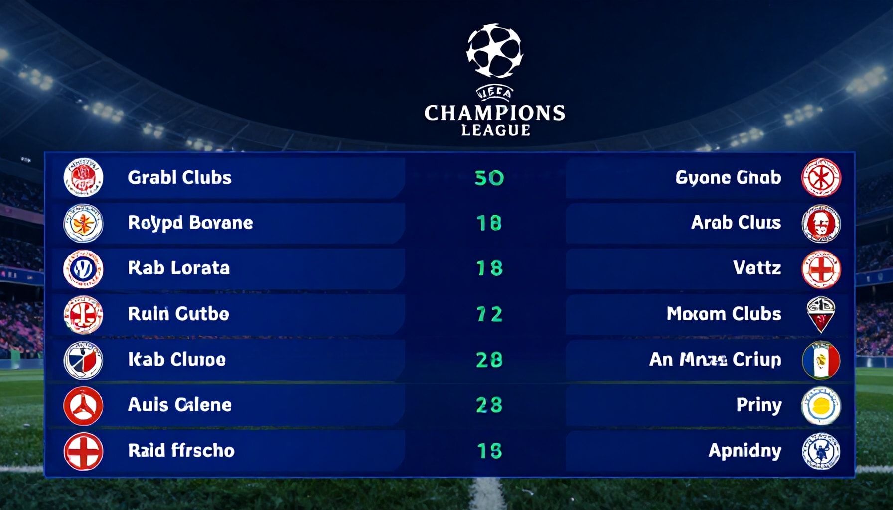 تأثير النتائج المحتملة على مسيرة الأندية العربية في البطولة