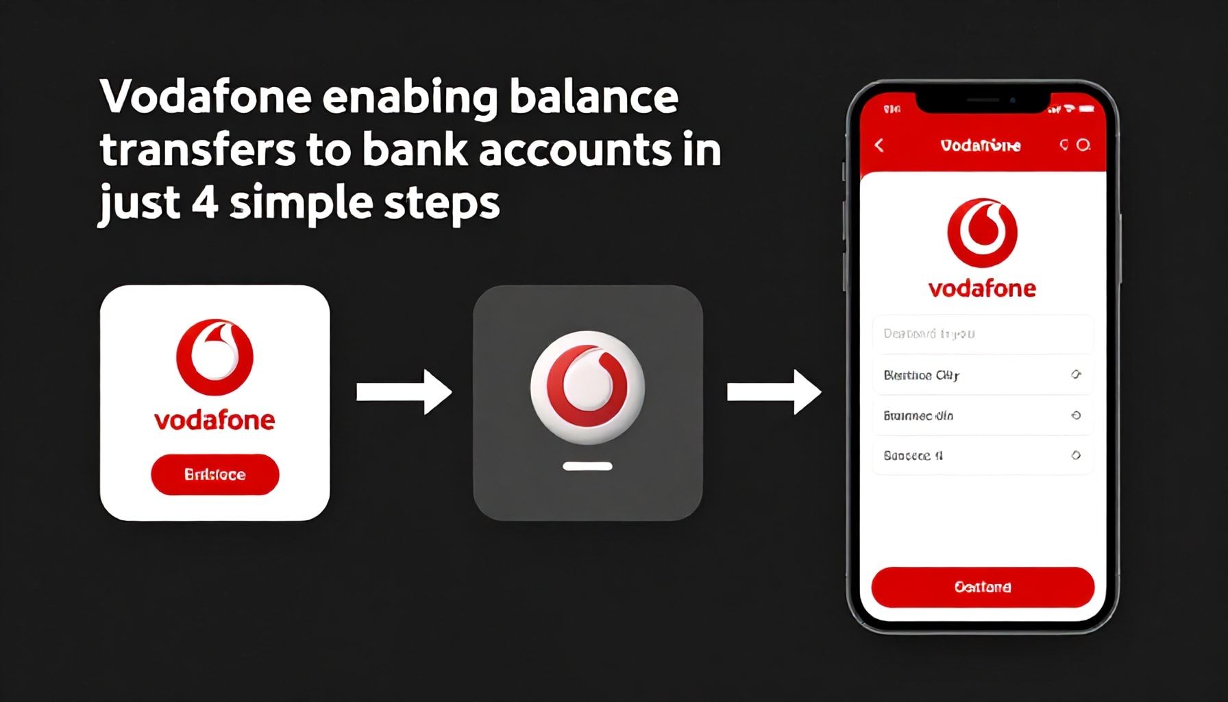 فودافون تتيح تحويل الرصيد إلى حسابات بنكية عبر 4 خطوات فقط