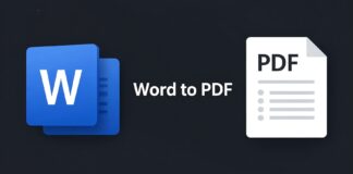 طرق تحويل ملفات وورد إلى بي دي إف دون فقدان التنسيق في 3 خطوات