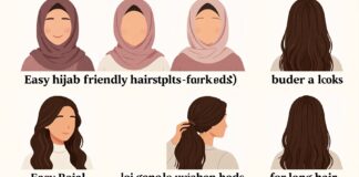 5 تسريحات شعر طويل للمحجبات في 2024 مع خطوات بسيطة