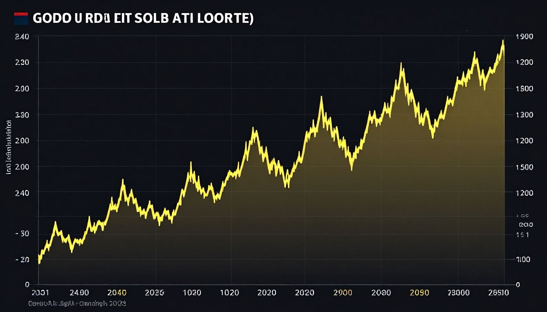 تقلبات أسعار الذهب خلال الأسبوع الماضي
