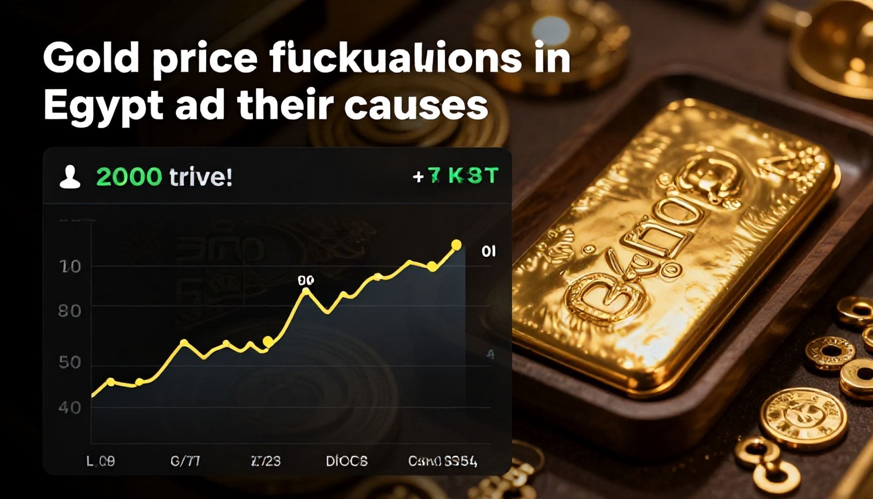 تقلبات أسعار الذهب في مصر اليوم وأسبابها