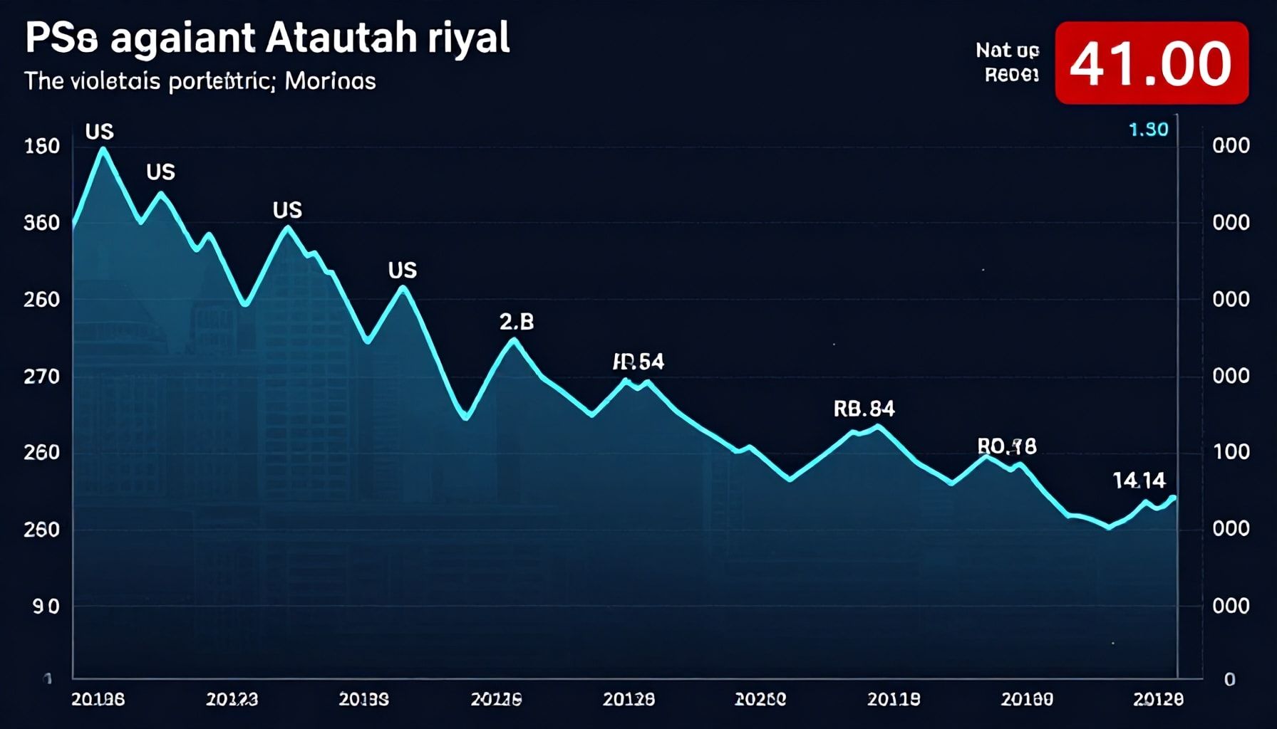 تقلبات سعر الدولار أمام الريال خلال الأسبوع الحالي