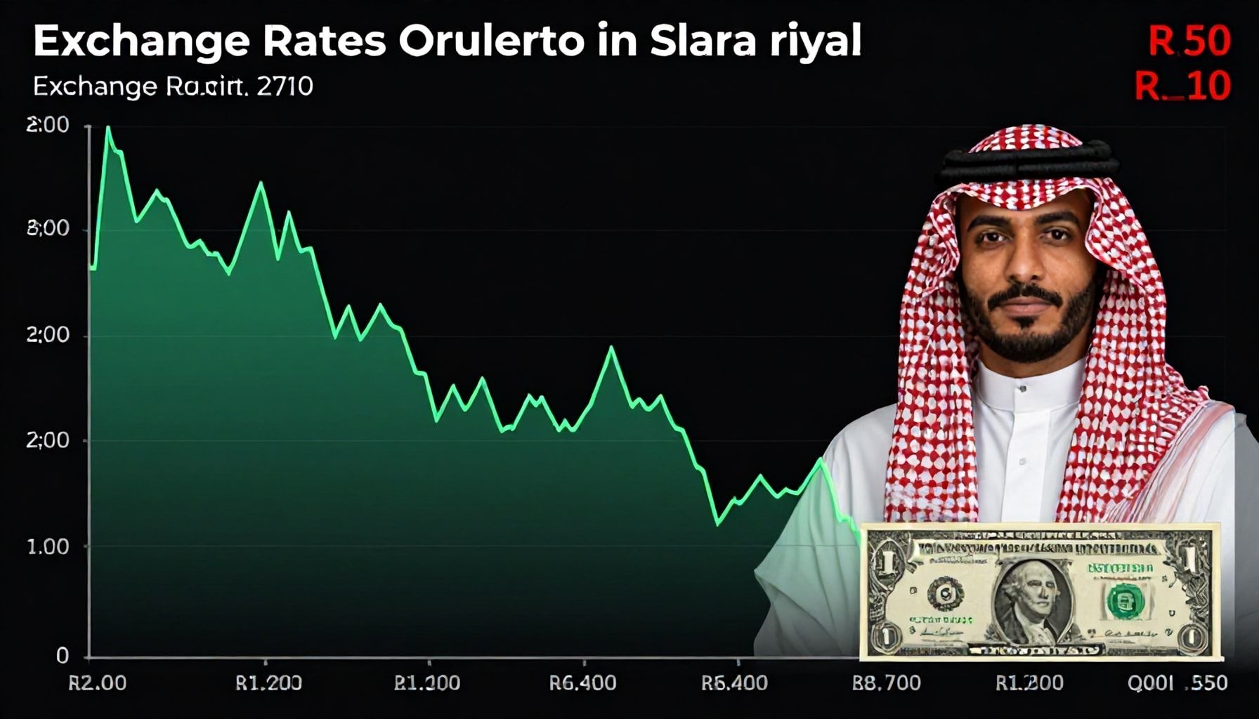تقلبات سعر الدولار أمام الريال خلال الأسبوع الحالي
